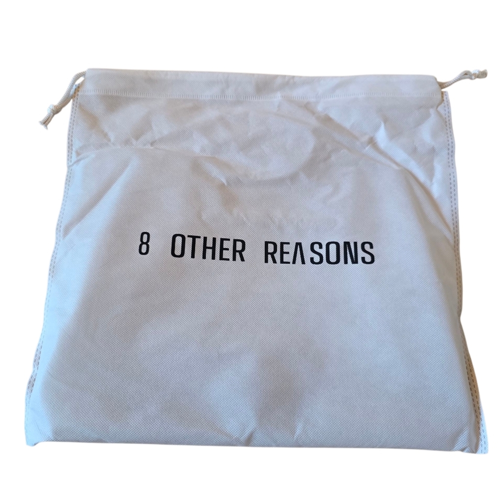 8 Other Reasons Vegan Leather Slouchy Crossbody Bag In Tan NWOT - Picture 2 of 4
